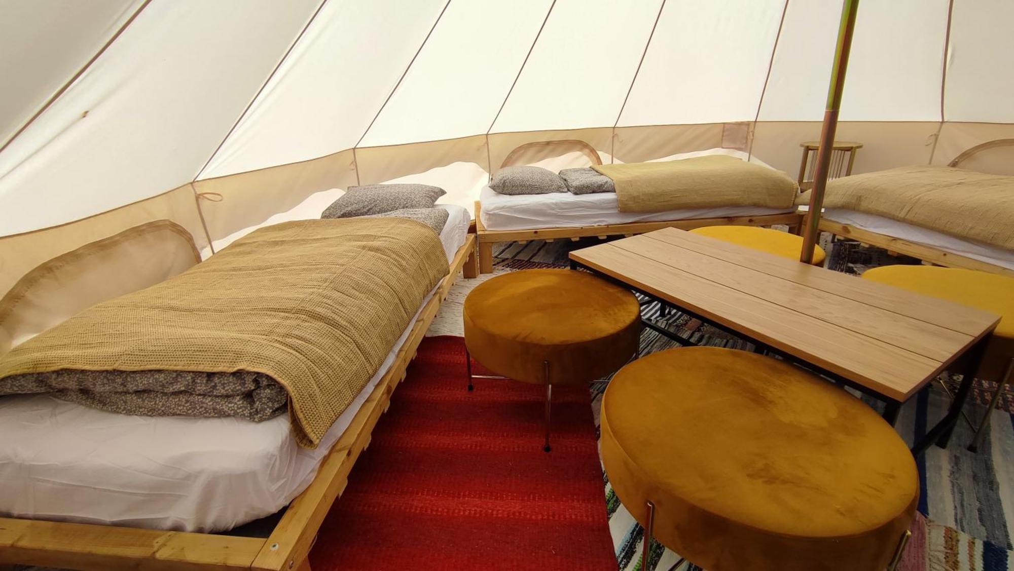 Glamping Taelt/Tent - Glampingzelt -Lodge - Sjoeutsikt Blattniksele Екстериор снимка